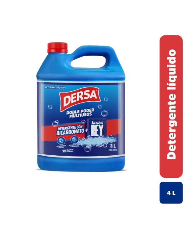 Detergente Líquido Dersa Rey 4000 Ml