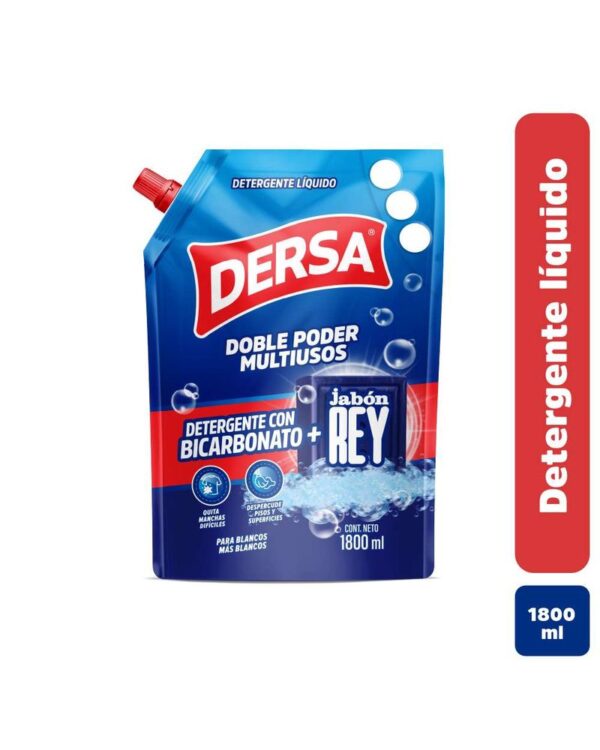 Detergente Líquido Dersa + Jab Rey 1800 Ml