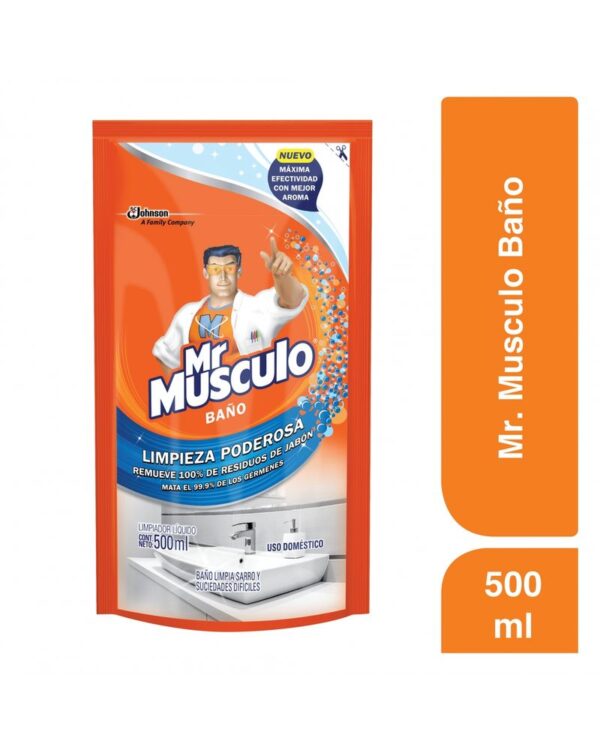 Limpiador Baño Mr Musculo Repuesto 500ml