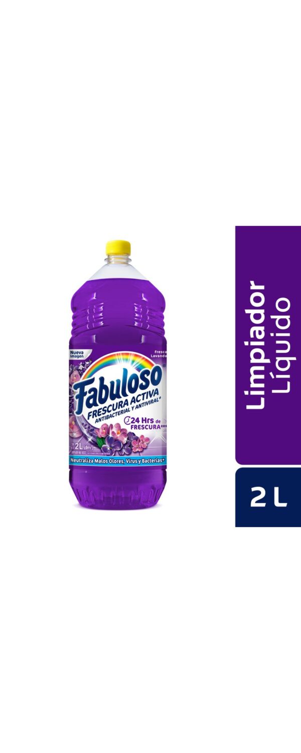 Limpia Pisos Fabuloso Antibacterial Lavanda 2L