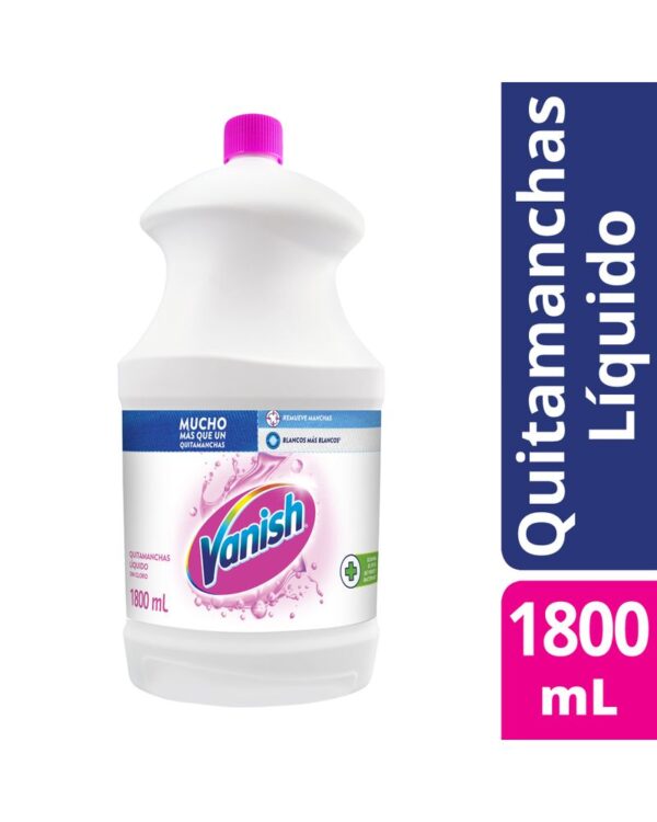 Quita Manchas Vanish Líquido Blanco 1800 Ml