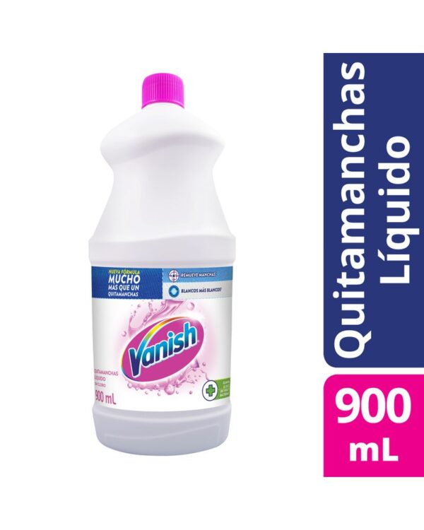 Quita Manchas Vanish Líquido Blanco 900 Ml