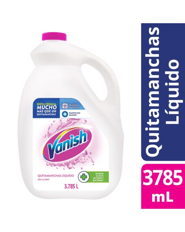 Quita Manchas Vanish Líquido Blanco 3785 Ml