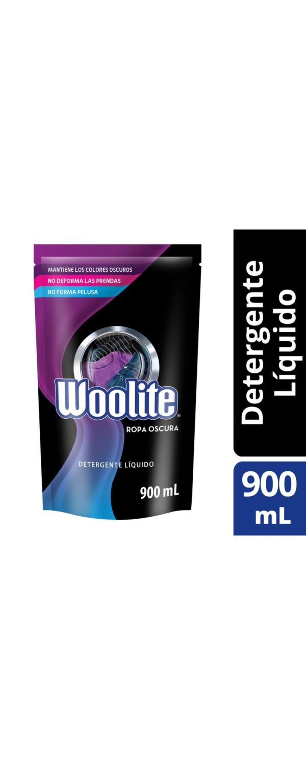 Detergente Líquido Woolite Ropa Oscura 900 Ml