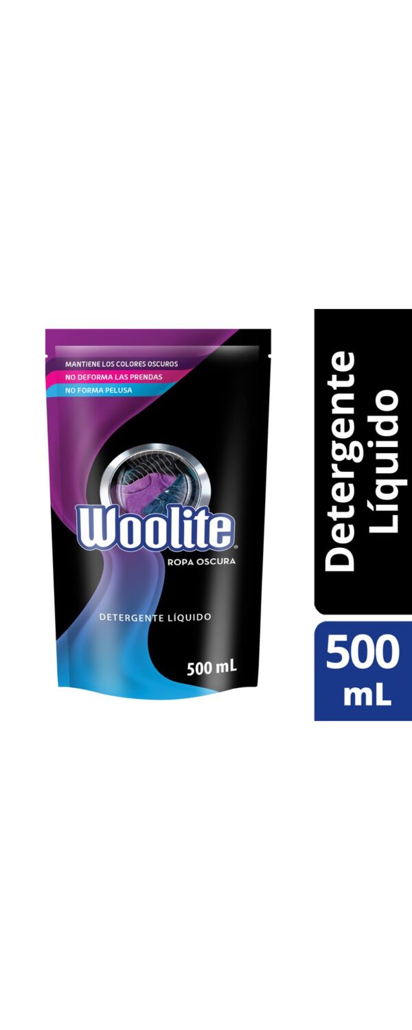 Detergente Líquido Woolite Ropa Oscura 500 Ml