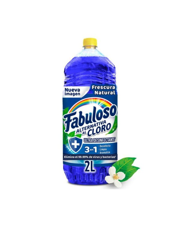 Limpia Pisos Fabuloso Alternativa Al Cloro Ultra Desinfectante 2L