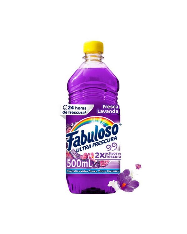 Limpia Pisos Fabuloso Antibacterial Lavanda 500ml