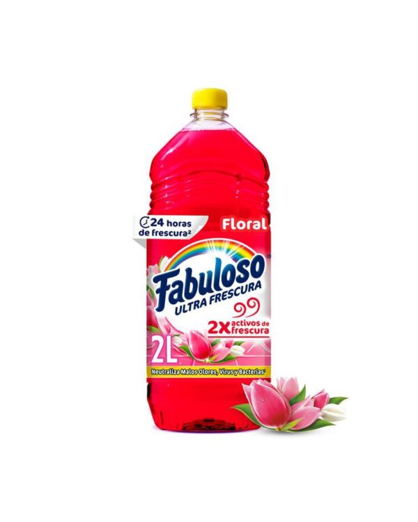 Limpia Pisos Fabuloso Antibacterial Floral 2L