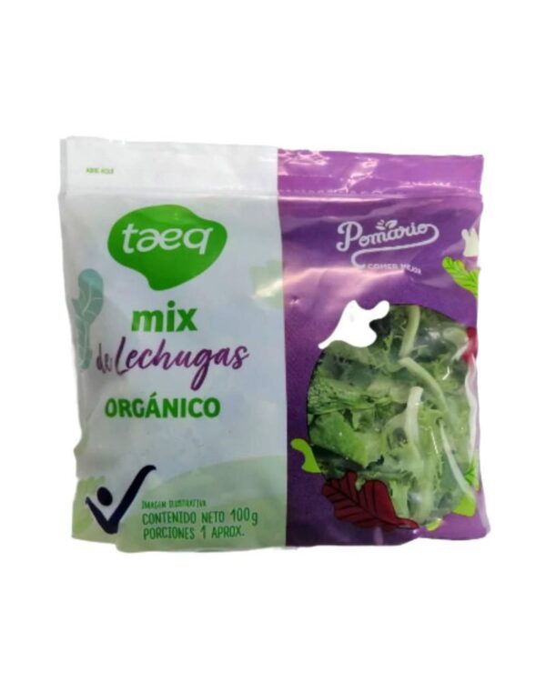 Mix De Lechuga Orgánico TAEQ 100 gr