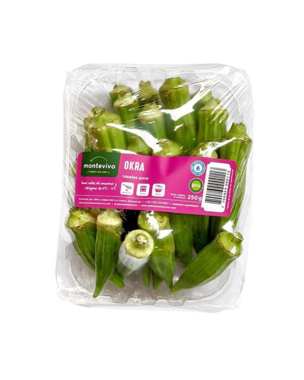 Bandejas Okra 250 gr