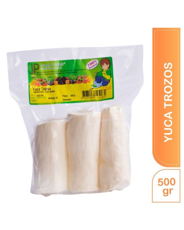 YUCA EN TROZOS 500 gr