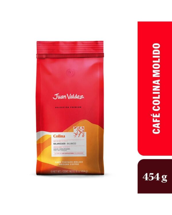 Café JUAN VALDEZ Colina molido (454 gr)