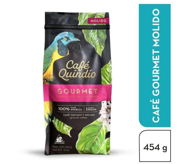 Cafe CAFE QUINDIO GOURMET TOSTADO MOLIDO ARABICA (454 gr)