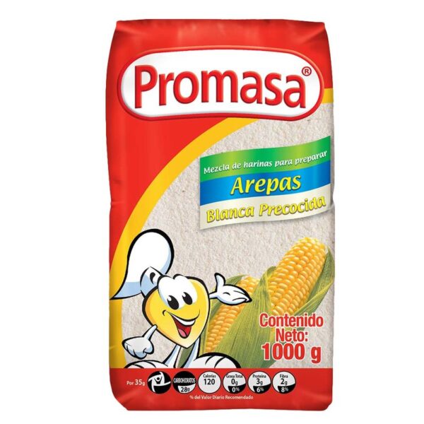 Harina Promasa precocida blanca x1000g