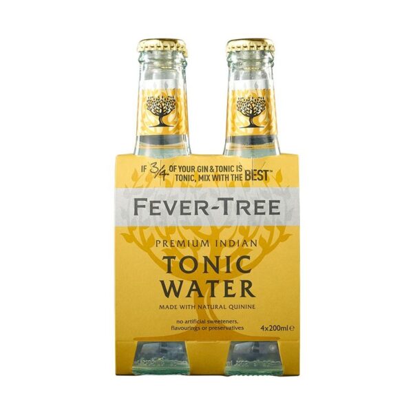 Agua Tonica Fever Tree Premium Four Pack x 200 ml