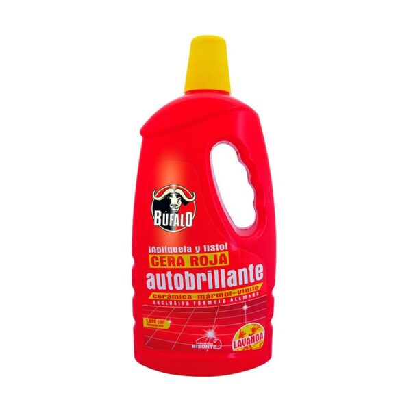 Cera Autobrillante Búfalo Roja x 1000Ml