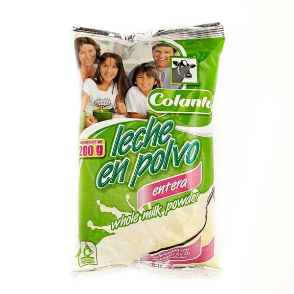 Leche en polvo Colanta entera x200g