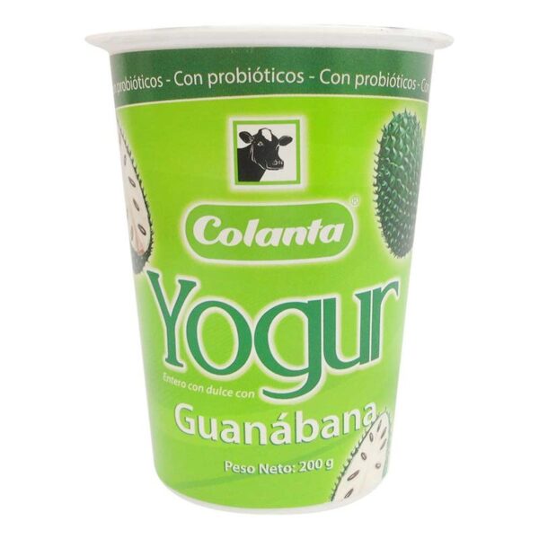 Yogurt Colanta guanábana vaso x200g