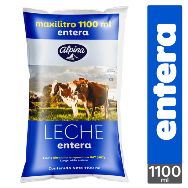 Leche entera Alpina Maxilitro x1.1L