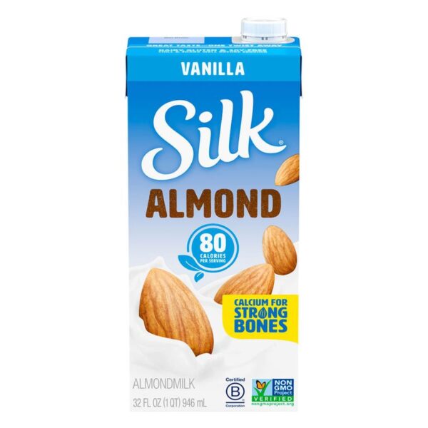 Bebida de almendras Silk vainilla x946ml