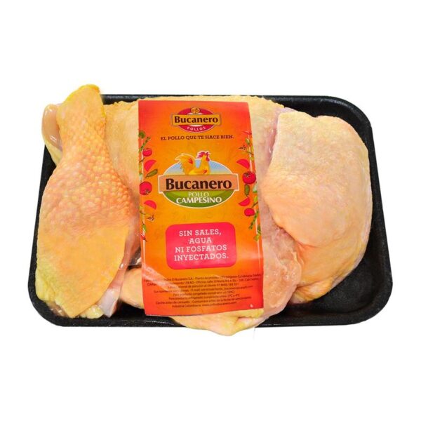 Medio pollo campesino Bucanero x 1100g