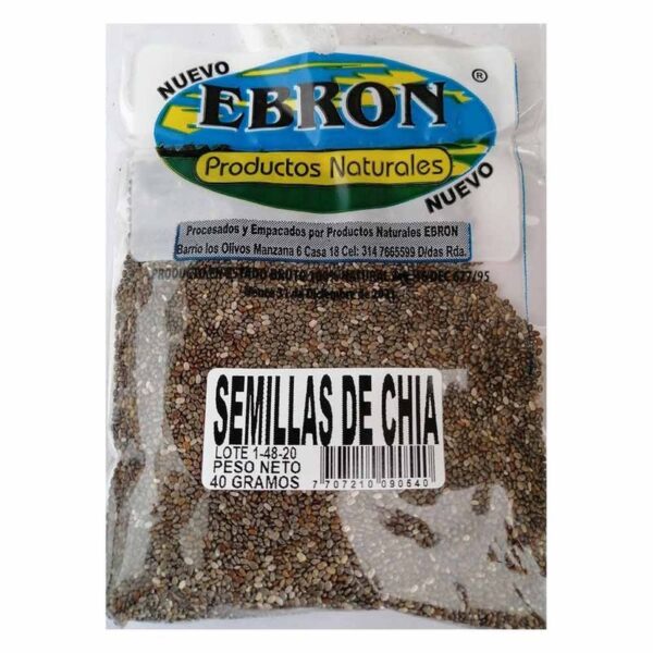 Semilla de Chía Ebron x 40gr