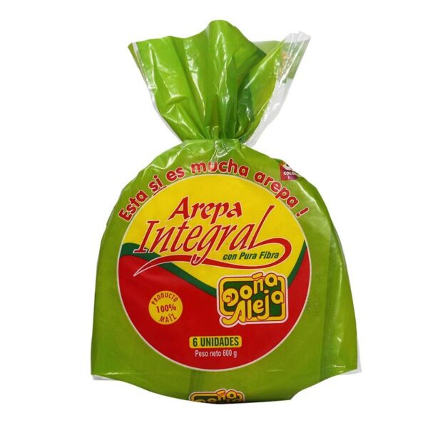 Arepas integrales Doña Aleja x5und x500g