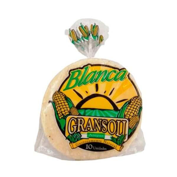 Arepas blancas Gransoli x10und x900g