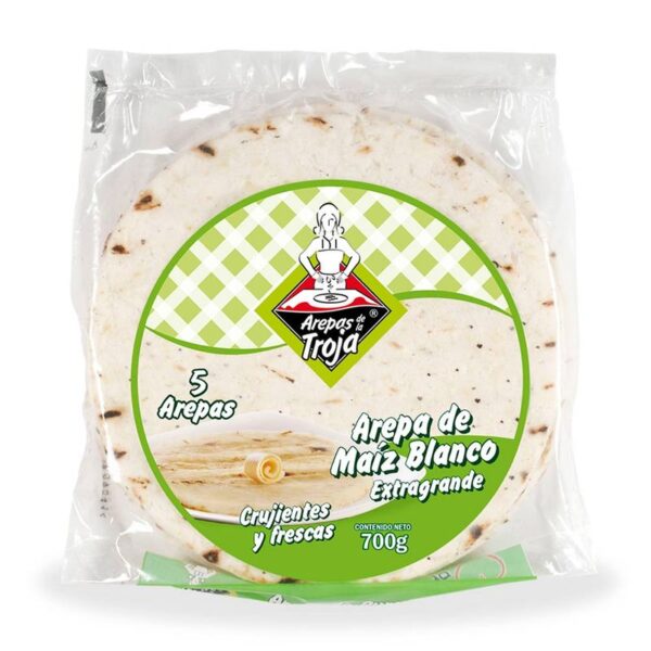 Arepas De La Troja extra grandes x5und x700g