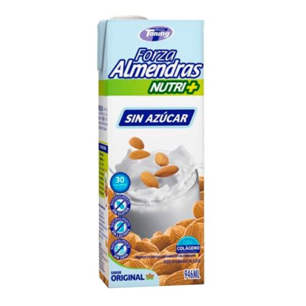 Bebida de almendras Forza Toning sin azúcar x946ml