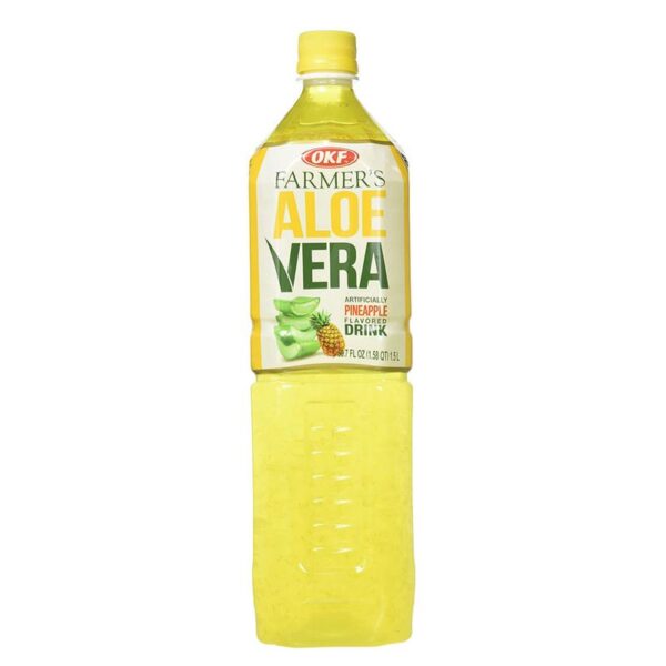 Bebida OKF farmers aloe vera piña x 1.5 l