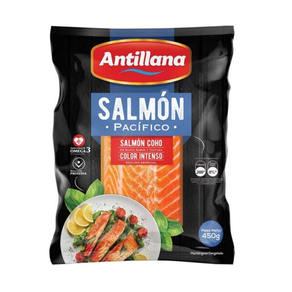 Filete de salmón pacifico x 450g