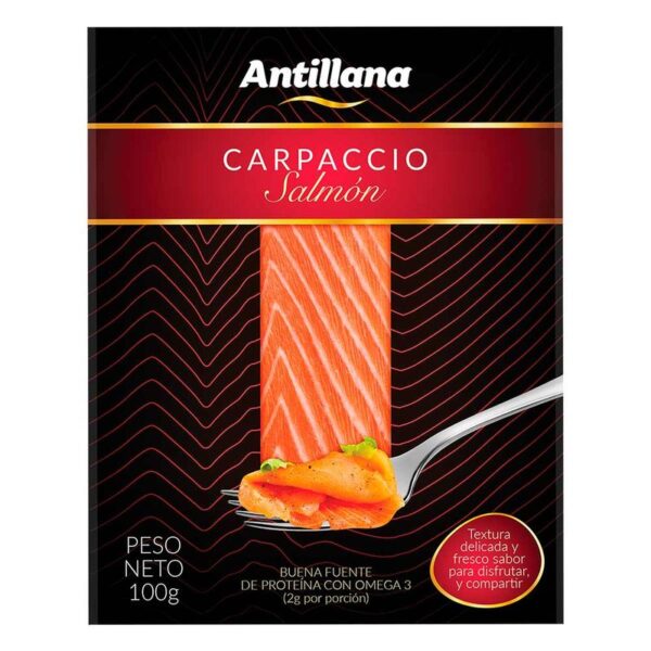 Carpaccio De Salmón x 100G