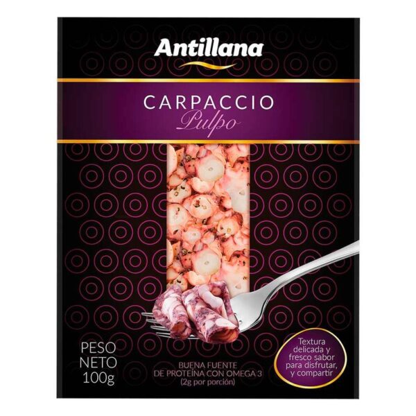 Carpaccio De Pulpo x 100G