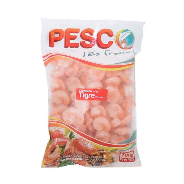 Camarón Tigre Precocido Pesco x700g