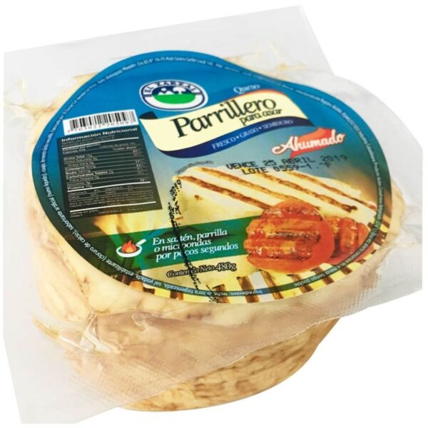 Queso parrillero El Zarzal para asar ahumado x480g