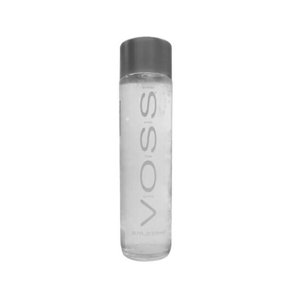 Agua mineral voss botella vidrio x375ml