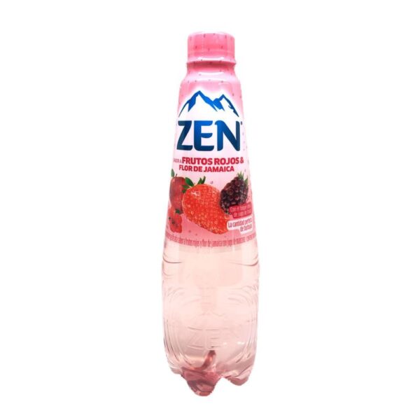 Bebida Gasificada Zen frutos rojos y flor jamaica x540ml