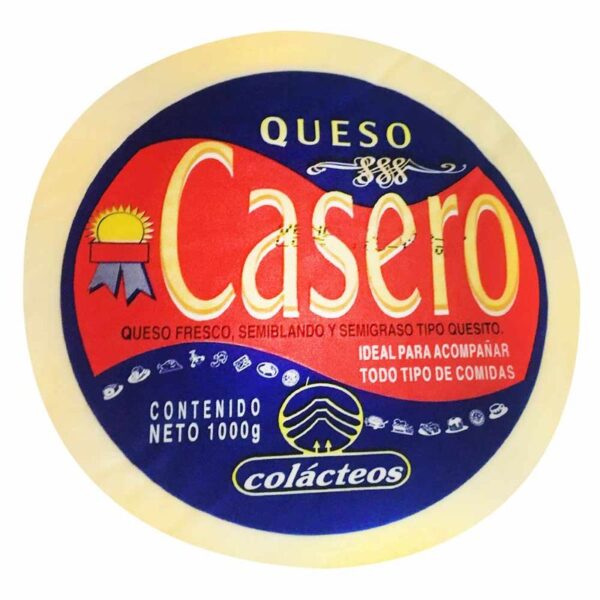 Queso Colácteos casero x1000g