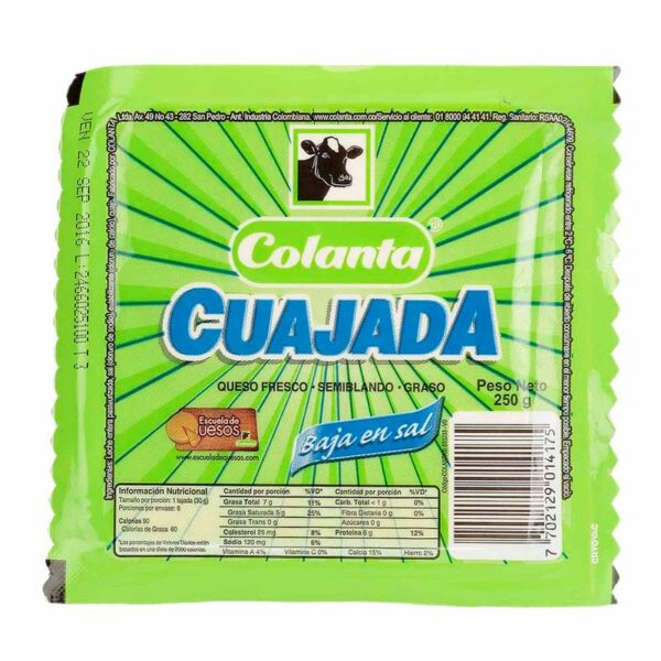 Cuajada Colanta x250g