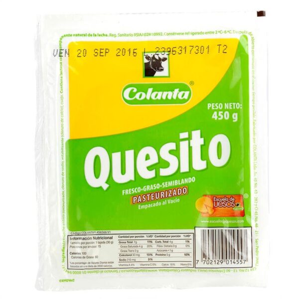 Quesito Colanta x450g