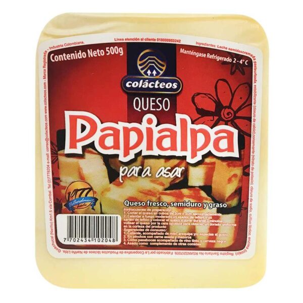 Queso papialpa Colácteos x500g