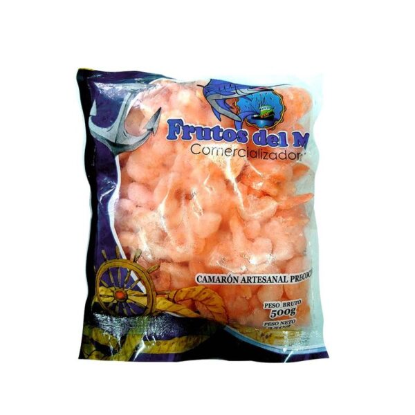 Camaron Artesanal Precocido Frutos Del Mar x 350G Peso Neto