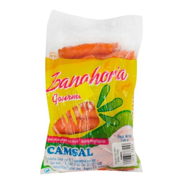 Zanahoria mini bolsa x500gr