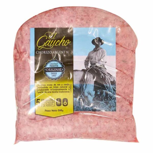 Chorizo Tipo Argentino Gaucho x 500g