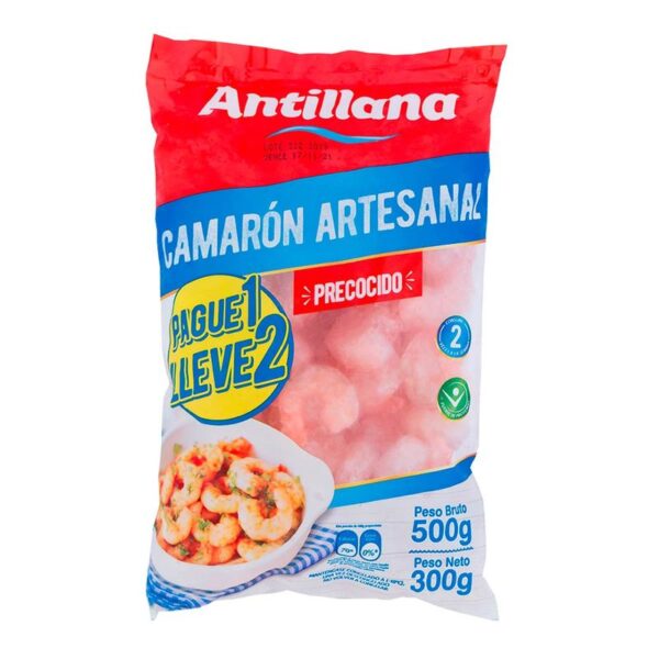 Camarón Pague 1 Lleve 2 Antillana x300g