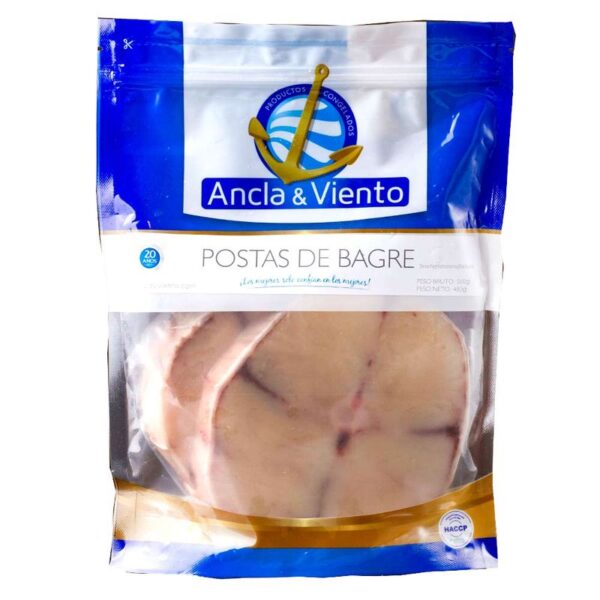 Bagre en posta Ancla & Viento x 480g Peso Neto