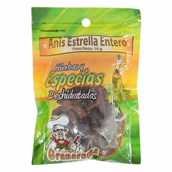 Anís estrella entero Granaroma x16gr