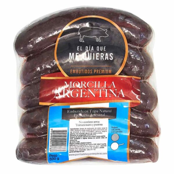 Morcilla argentina x 500g