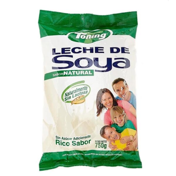 Bebida de soya Toning natural x750g